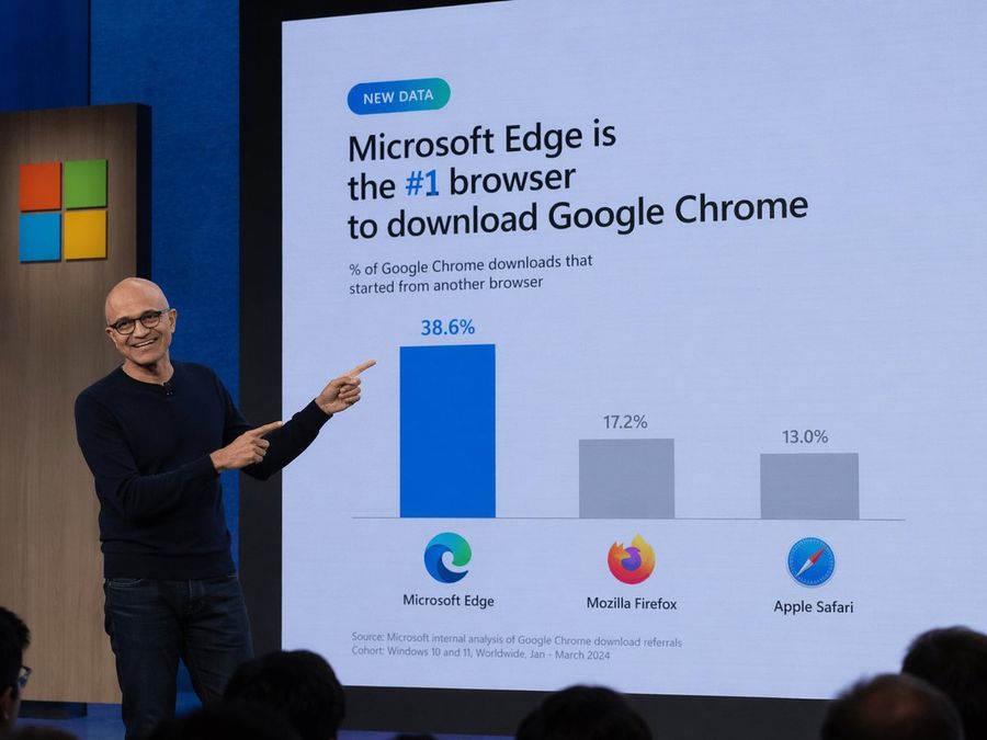 Tech Keynote Presentation Slide — GPT Image 2 image prompt example