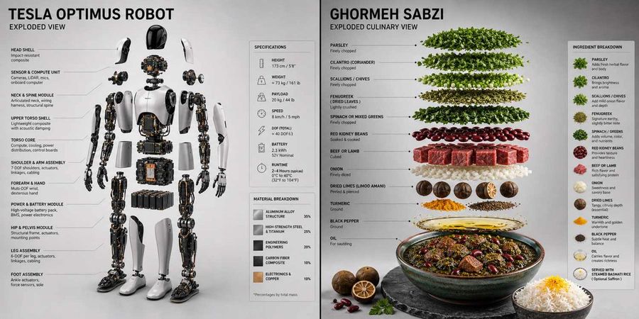 Technical 3d Exploded Product View — GPT Image 2 image prompt example