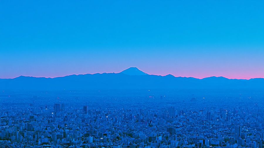 Tokyo Mount Fuji Skyline — GPT Image 2 image prompt example