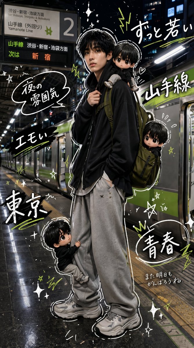 Tokyo Yamanote Poster — GPT Image 2 image prompt example