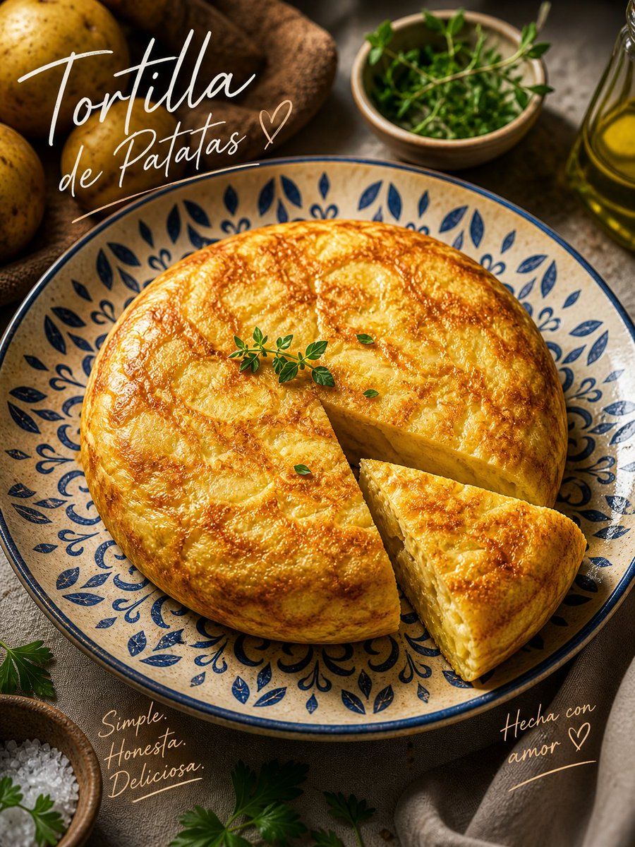 Tortilla De Patatas Poster — GPT Image 2 image prompt example