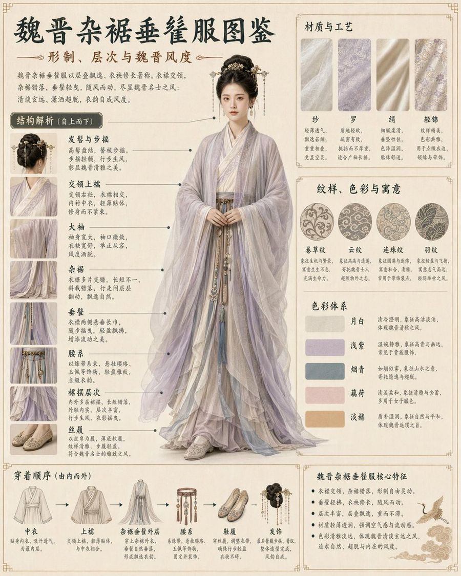 Traditional Clothing Infographic Guide — GPT Image 2 image prompt example