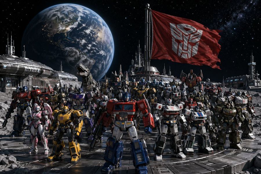 Transformers Space Scenes Prompt — GPT Image 2 image prompt example