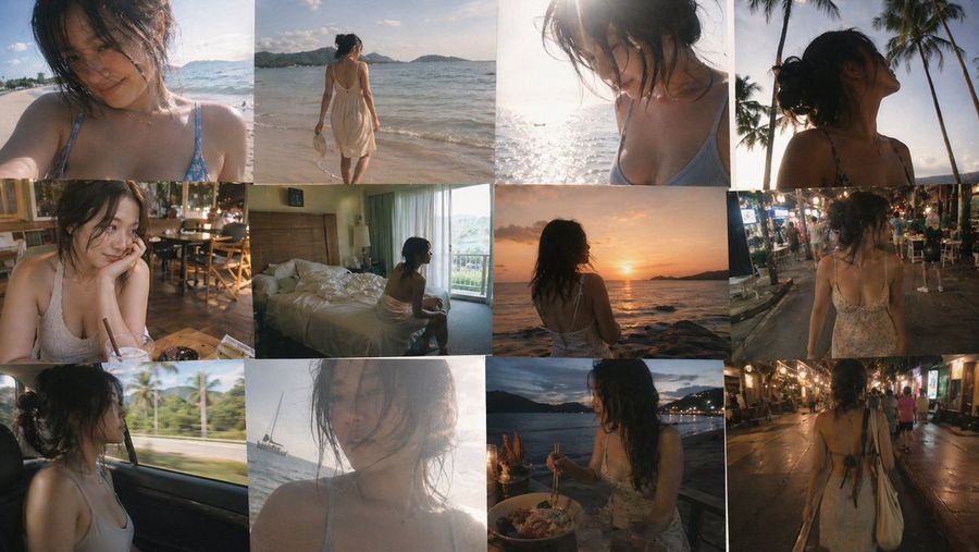 Travel Snapshot Collage Prompt — GPT Image 2 image prompt example