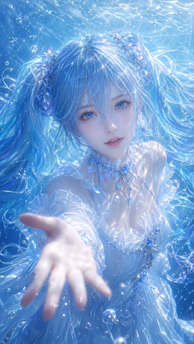 Underwater Fantasy Cg Illustration — GPT Image 2 image prompt example