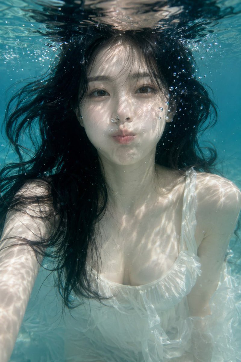 Underwater Photorealistic Portrait — GPT Image 2 image prompt example