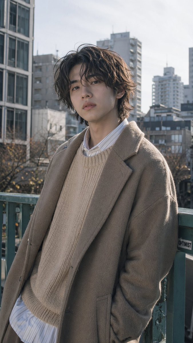 Urban Menswear Portrait On Overpass — GPT Image 2 image prompt example