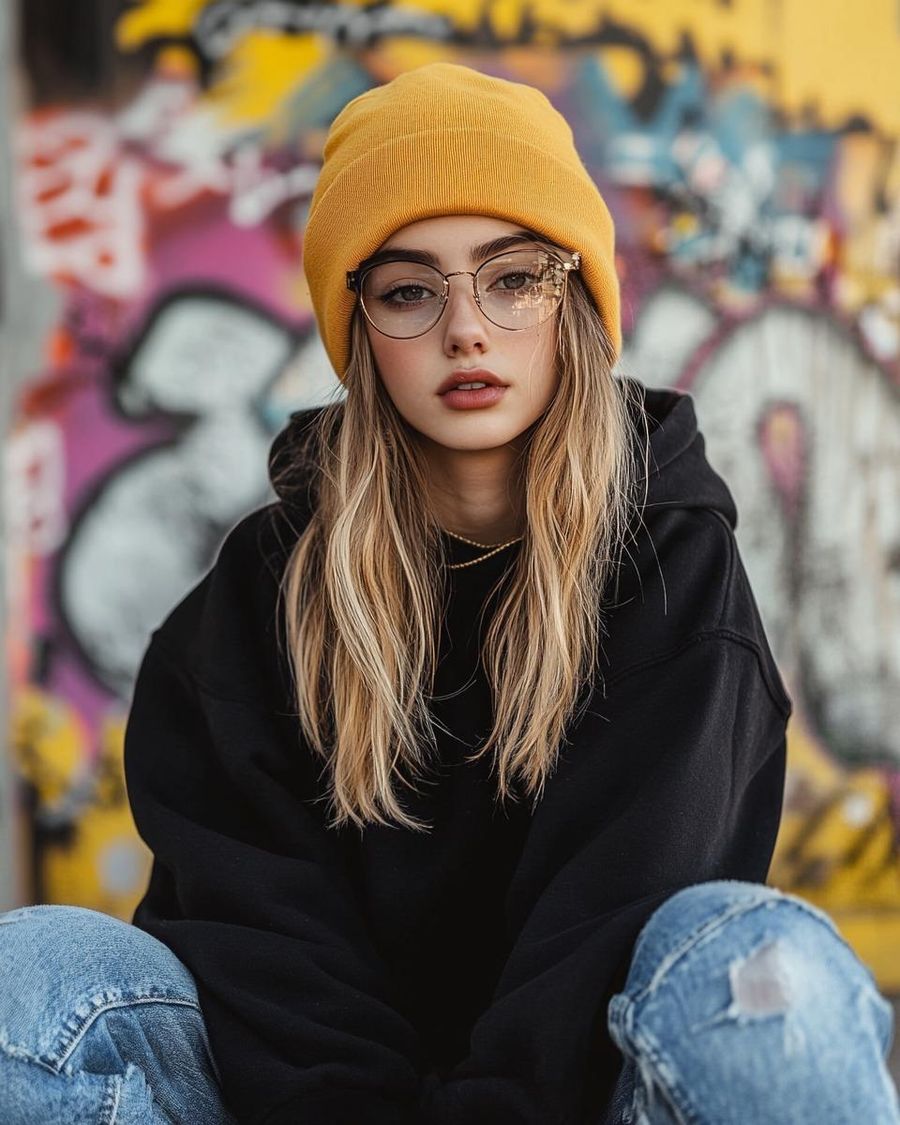 Urban Street Fashion Portrait — GPT Image 2 image prompt example