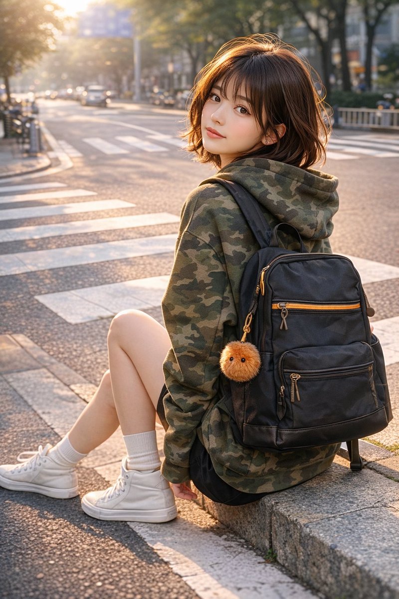 Urban Street Style Character Study — GPT Image 2 image prompt example