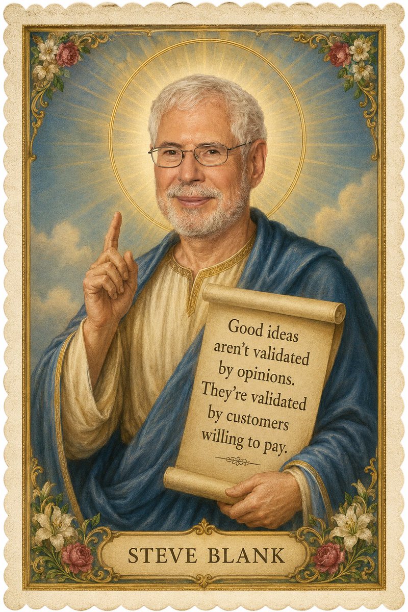 Vintage Saint Quote Card — GPT Image 2 image prompt example