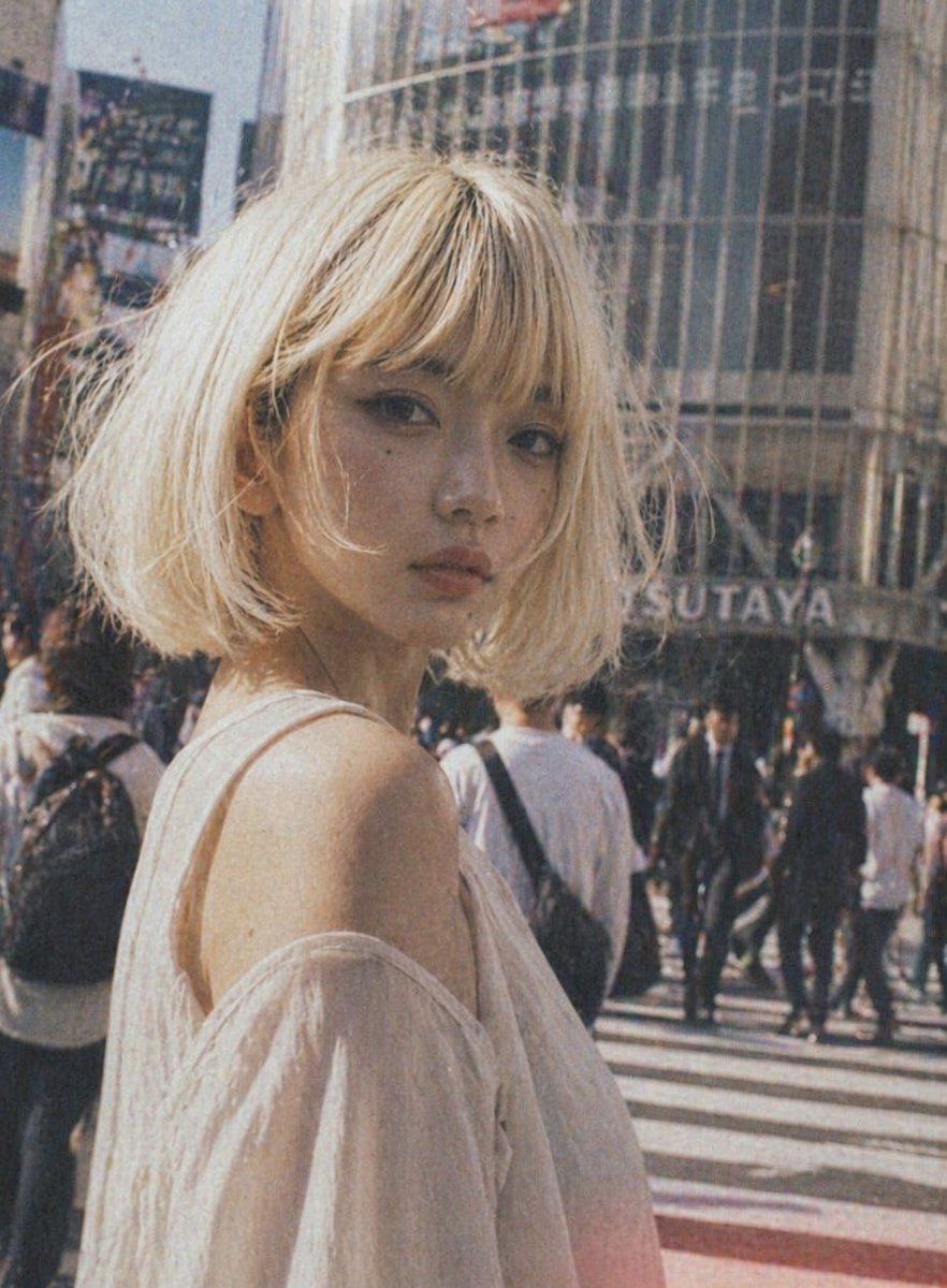 Vintage Shibuya Street Portrait — GPT Image 2 image prompt example