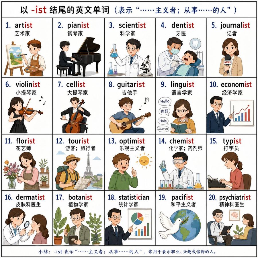 Vocabulary Learning Grid — GPT Image 2 image prompt example