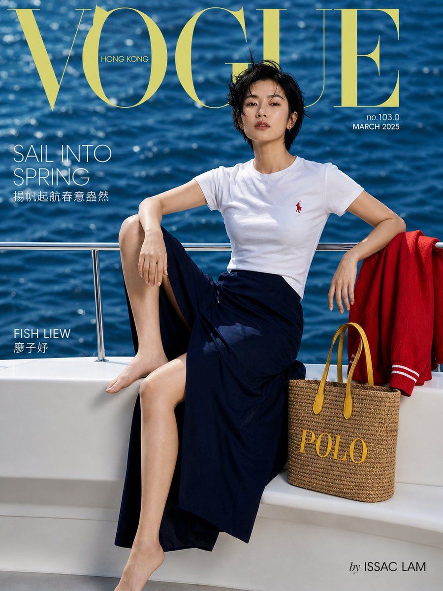 Vogue Hong Kong Yacht Editorial — GPT Image 2 image prompt example
