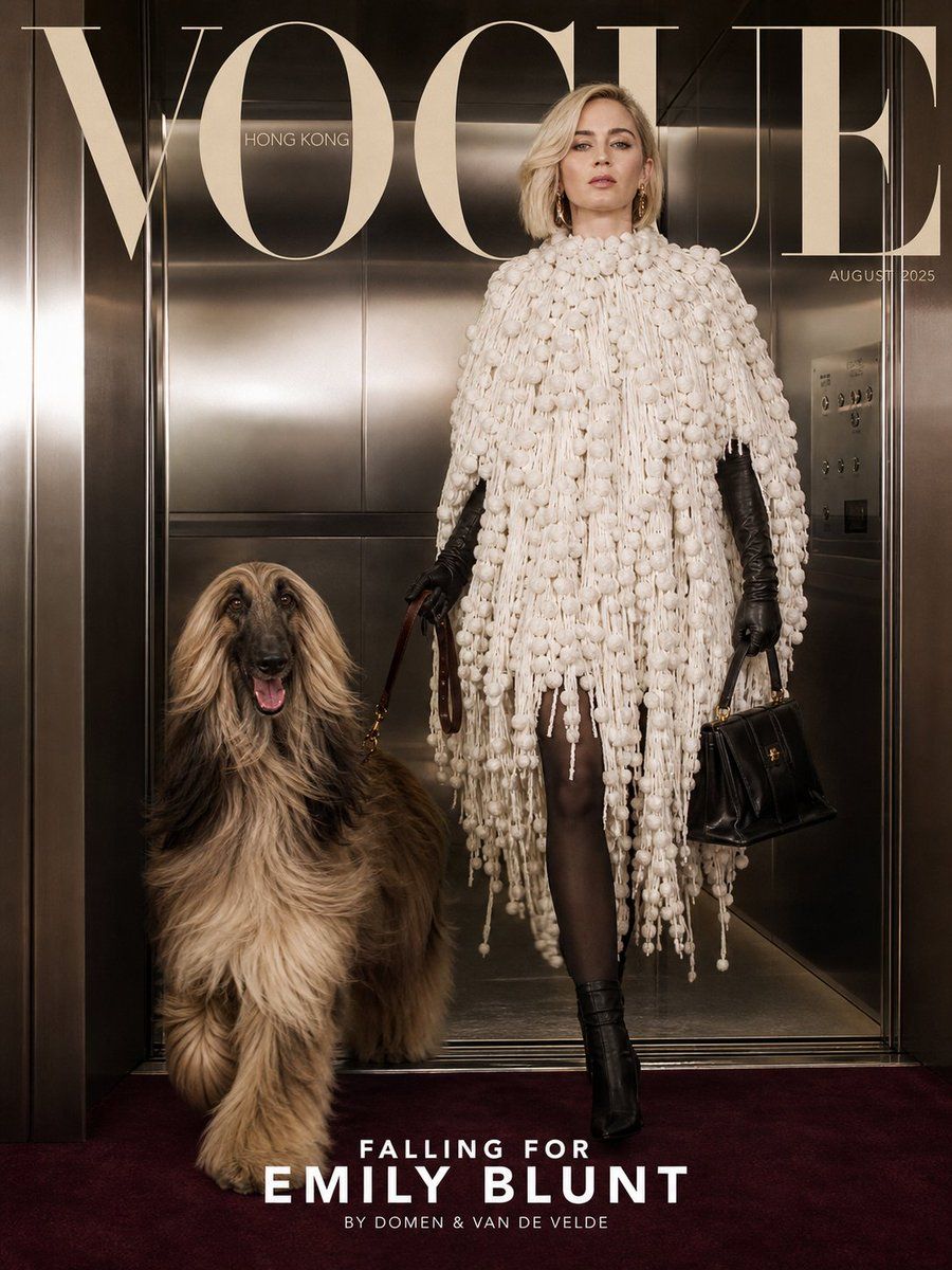 Vogue Magazine Emily Blunt — GPT Image 2 image prompt example