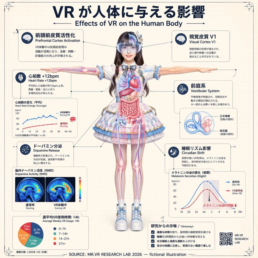 Vr Effects On The Human Body Infographic — GPT Image 2 image prompt example