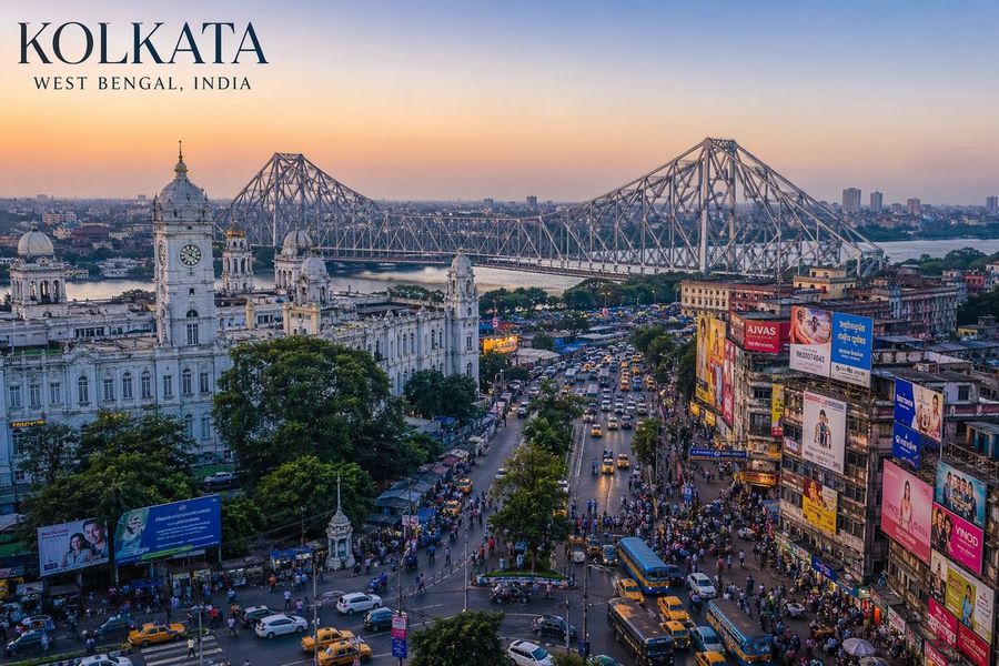 West Bengal City View — GPT Image 2 image prompt example