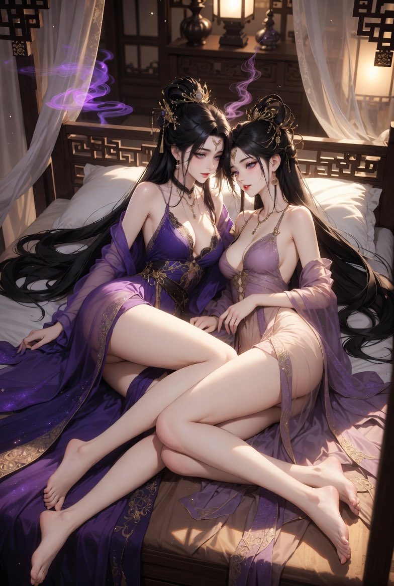 Xianxia Palace Boudoir — GPT Image 2 image prompt example
