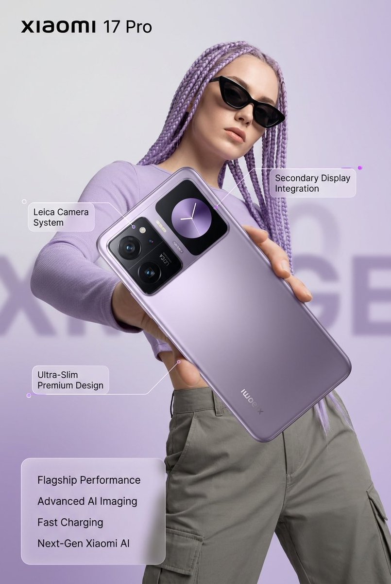 Xiaomi 17 Pro Ad — GPT Image 2 image prompt example
