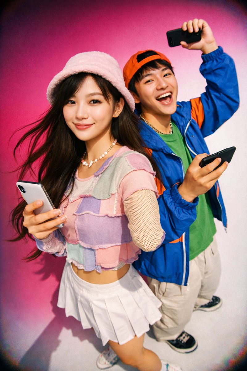 Y2k Retro Tech Youth Portrait — GPT Image 2 image prompt example
