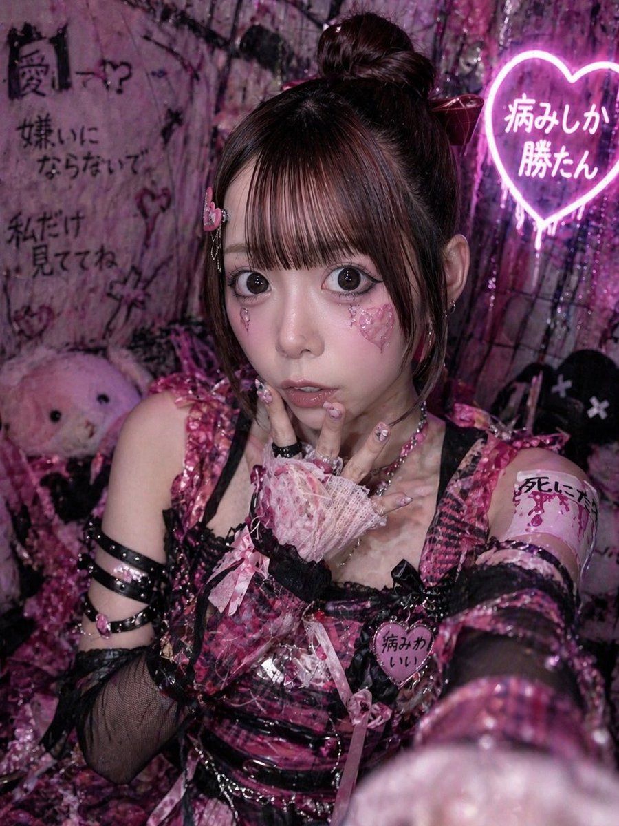 Yami Kawaii Idol Selfie — GPT Image 2 image prompt example