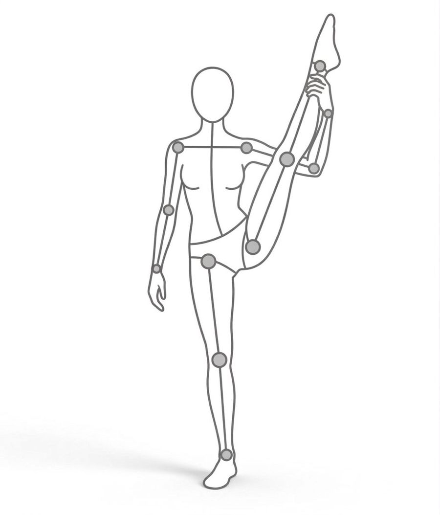 Yoga Wear Anime Illustration — GPT Image 2 image prompt example