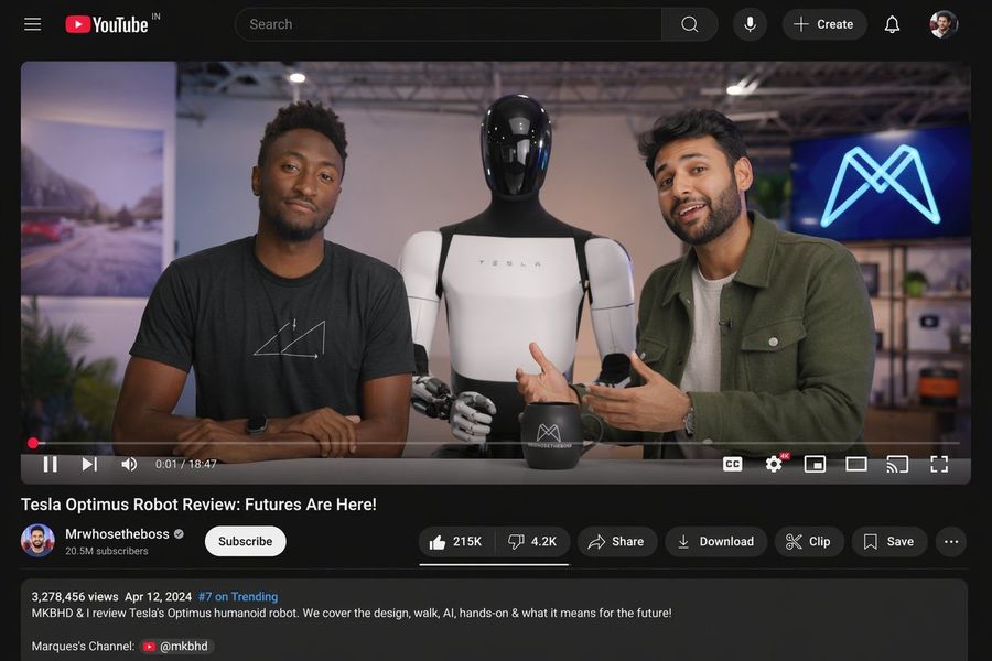 Youtube Video Interface Mockup — GPT Image 2 image prompt example