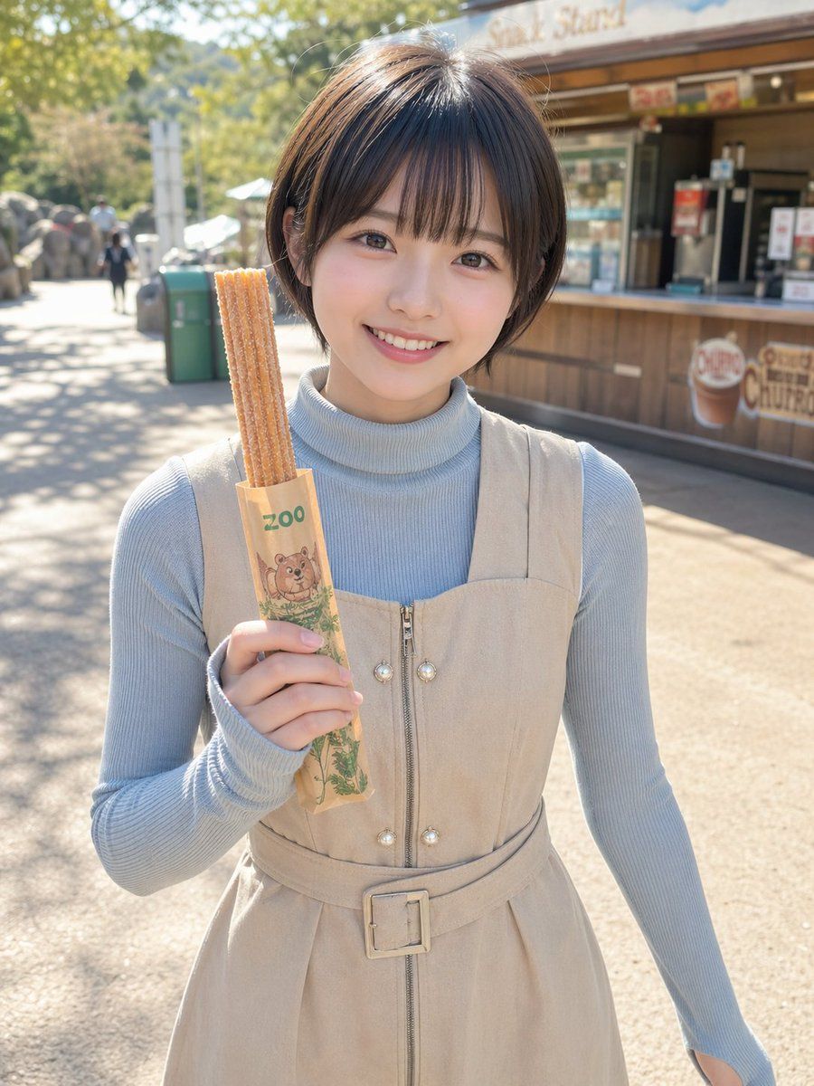 Zoo Churro Portrait Photo — GPT Image 2 image prompt example