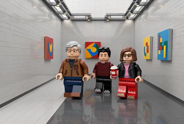 Built a Lego Video with Video Lego — Grok Imagine video prompt example