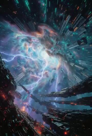 Cinematic Movie Poster, Colossal Vertical Composition, a Single — Grok Imagine video prompt example
