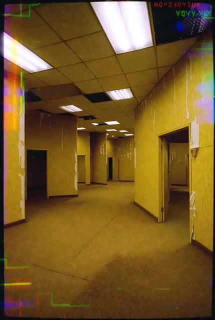 Terrifying Liminal Space in the Style of the Backrooms, Endless — Grok Imagine video prompt example