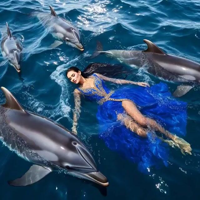 Ultra-realistic Cinematic Ocean Fantasy Video, 1:1 Square, 10 Seconds — Grok Imagine video prompt example
