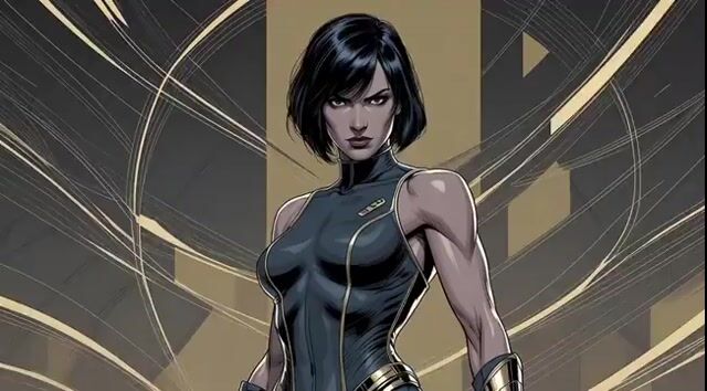 Cool, Strong Woman in American Comic Style, More Beautiful, More — Grok Imagine video prompt example