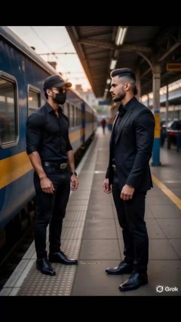Marti @RoushanStartup × Uthred — Two Warriors — Grok Imagine video prompt example