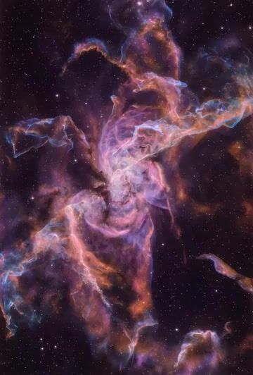 Butterfly Nebula (NGC 6302), a Vibrant Bipolar Planetary Nebula — Grok Imagine video prompt example