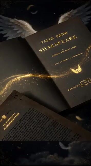 Bring This Book to Angelic Life and Highlight the Text Like Gold — Grok Imagine video prompt example