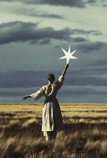 Strong Wind Blew Away the Single Paper in the Model's Hand — Grok Imagine video prompt example