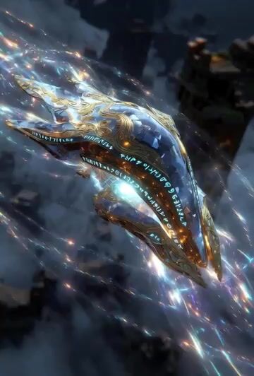 Highly Advanced Ancient Atlantean Drone from the Time of Atlantis — Grok Imagine video prompt example