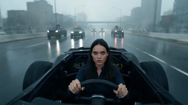 RANDOM MAD MAX DRIVING POV — CINEMATIC SEQUENCE MODE — Grok Imagine video prompt example