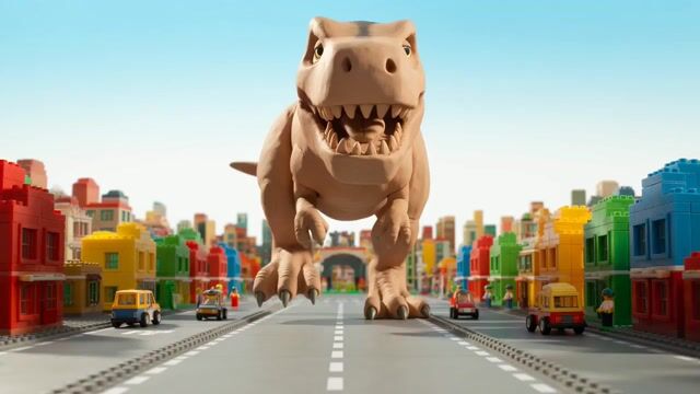 Cinematic Claymation Style Video of a Chunky, Hand Sculpted — Grok Imagine video prompt example