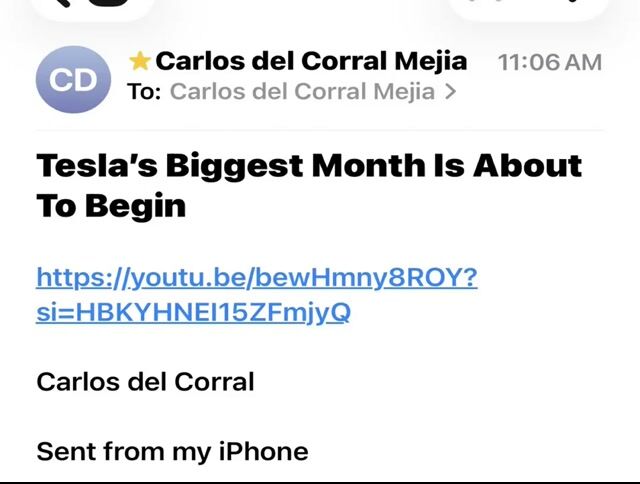 Tesla’S Biggest Month Is About to Begin — Grok Imagine video prompt example