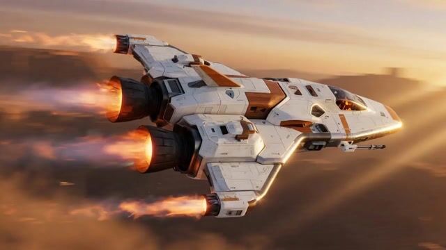Ultra-fast Flight — Grok Imagine video prompt example