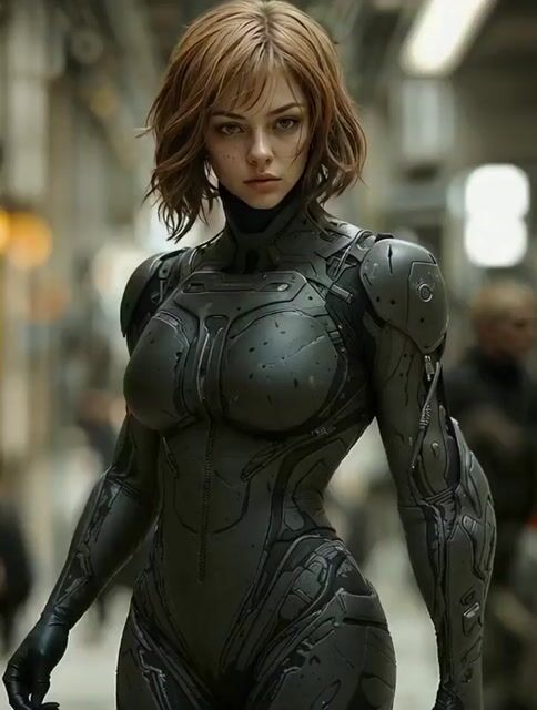 Futuristic Tactical Combat Armor Video Prompt — Grok Imagine video prompt example