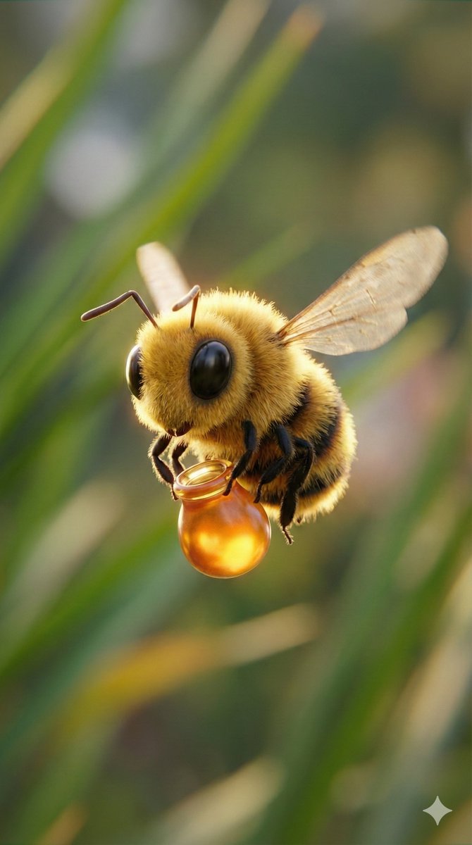 Ultra-detailed Cinematic Macro Render of an Adorable Miniature Fuzzy — Nano Banana Pro image prompt example