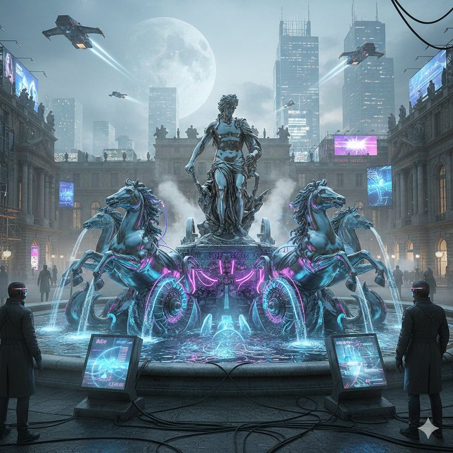 Cyberpunk — Nano Banana Pro image prompt example