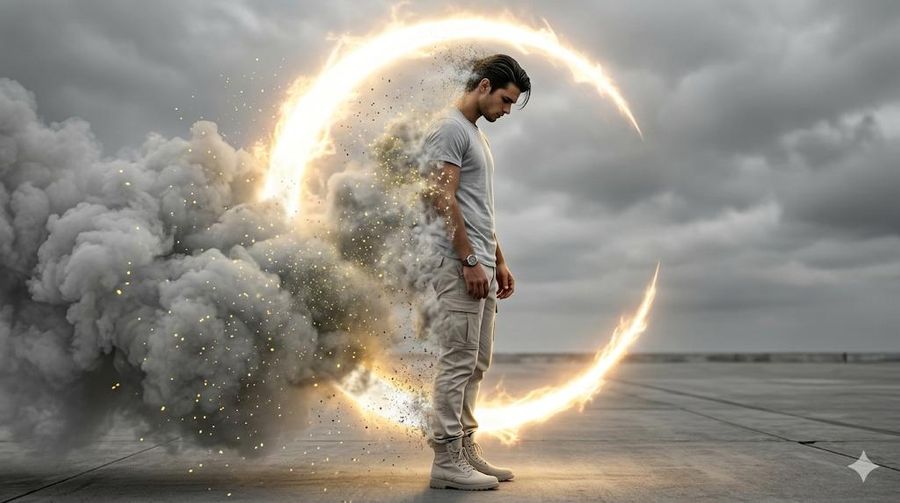 Ultra-realistic, Cinematic 8K Image with High-contrast Dramatic — Nano Banana Pro image prompt example