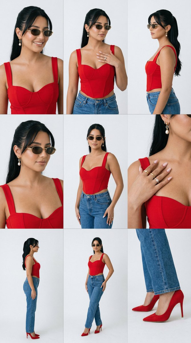 Fashion Editorial Style Transformation — Nano Banana Pro image prompt example