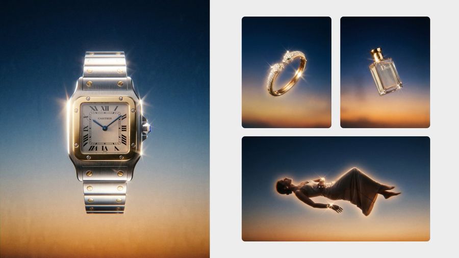 Seamless Dusk-to-dawn Transition from Deep Midnight Blue to a Warm — Nano Banana Pro image prompt example