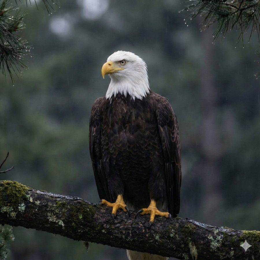 Majestic, Stoic, Solitary, Serene — Nano Banana Pro image prompt example
