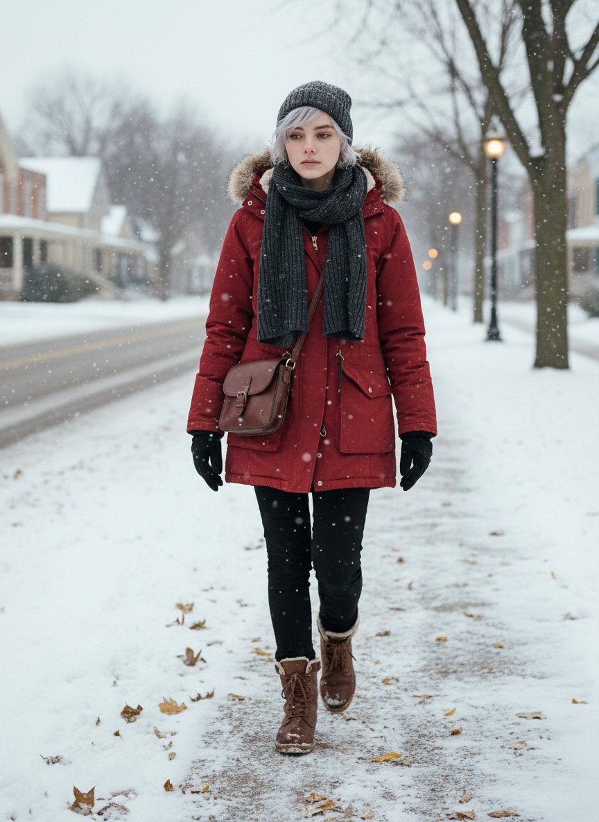 Cinematic Full-body Walking Shot of This Uploaded Girl , Walking — Nano Banana Pro image prompt example
