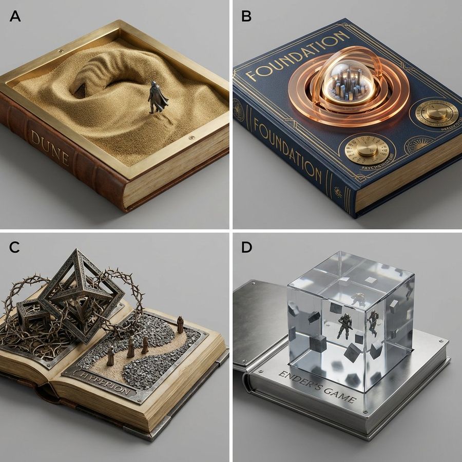 2x2 Grid, Clean High-end Studio, Sharp Micro-detail, Consistent — Nano Banana Pro image prompt example